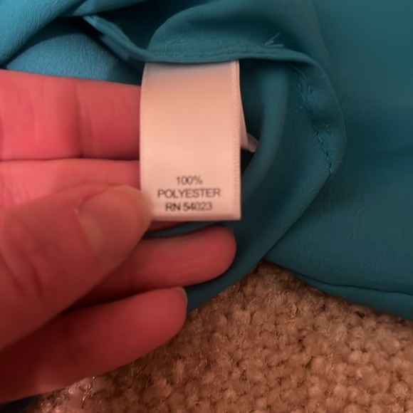 Turquoise Banana Republic button down shirt size XS - Picture 4 of 7